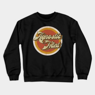 circle vintage Agnostic Front Crewneck Sweatshirt